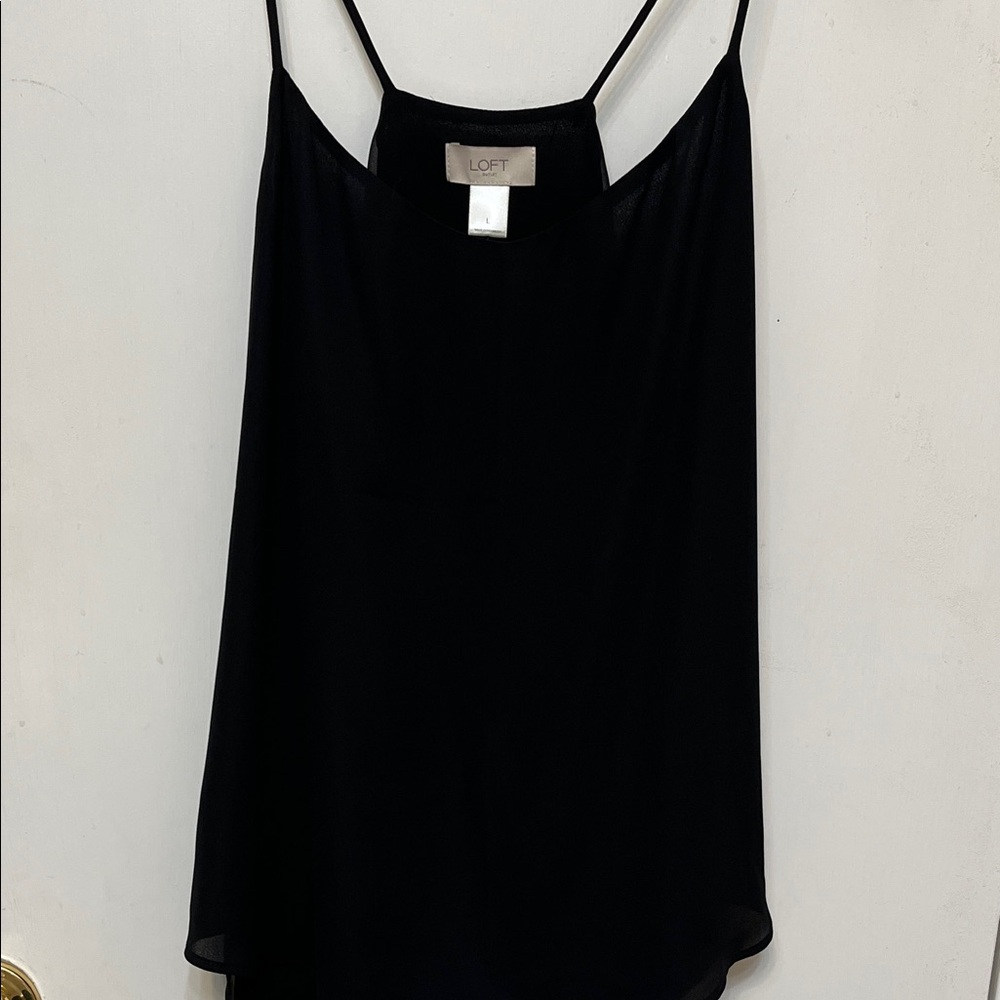 LOFT Black Camisole Top